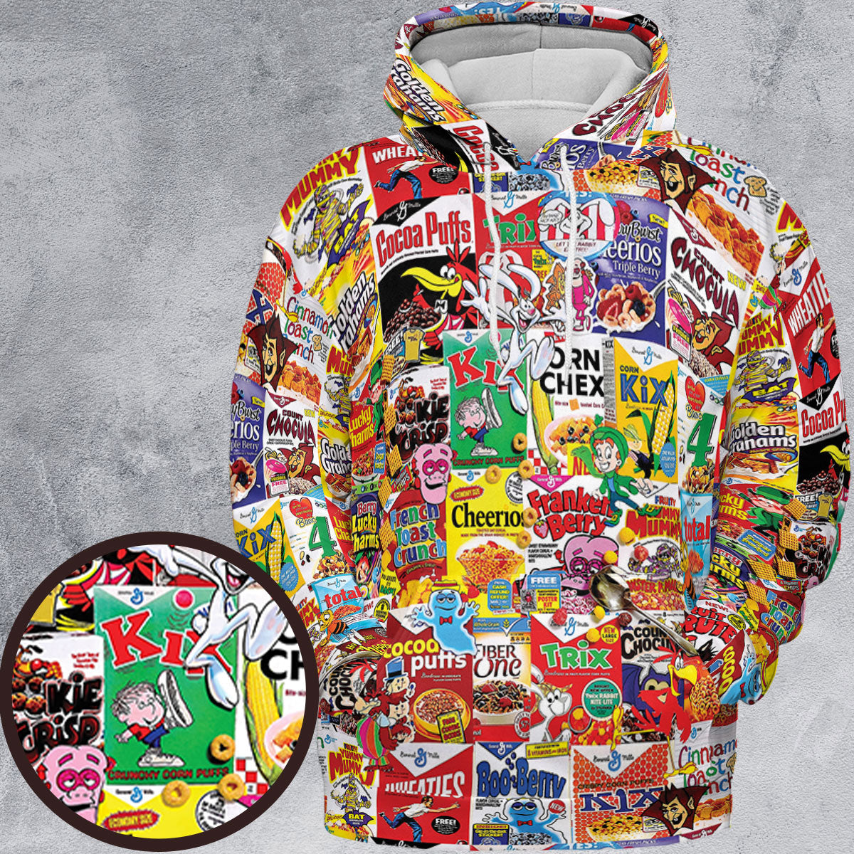 All-over Print Hoodie - 2S9GYVKH