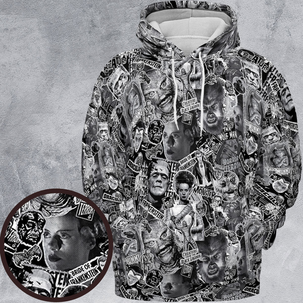 All-over Print Hoodie - NKKBA71A
