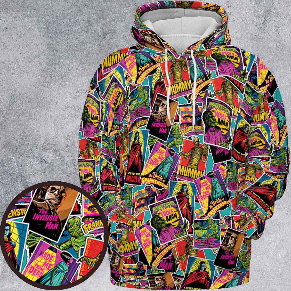 All-over Print Hoodie - FCY718Q3