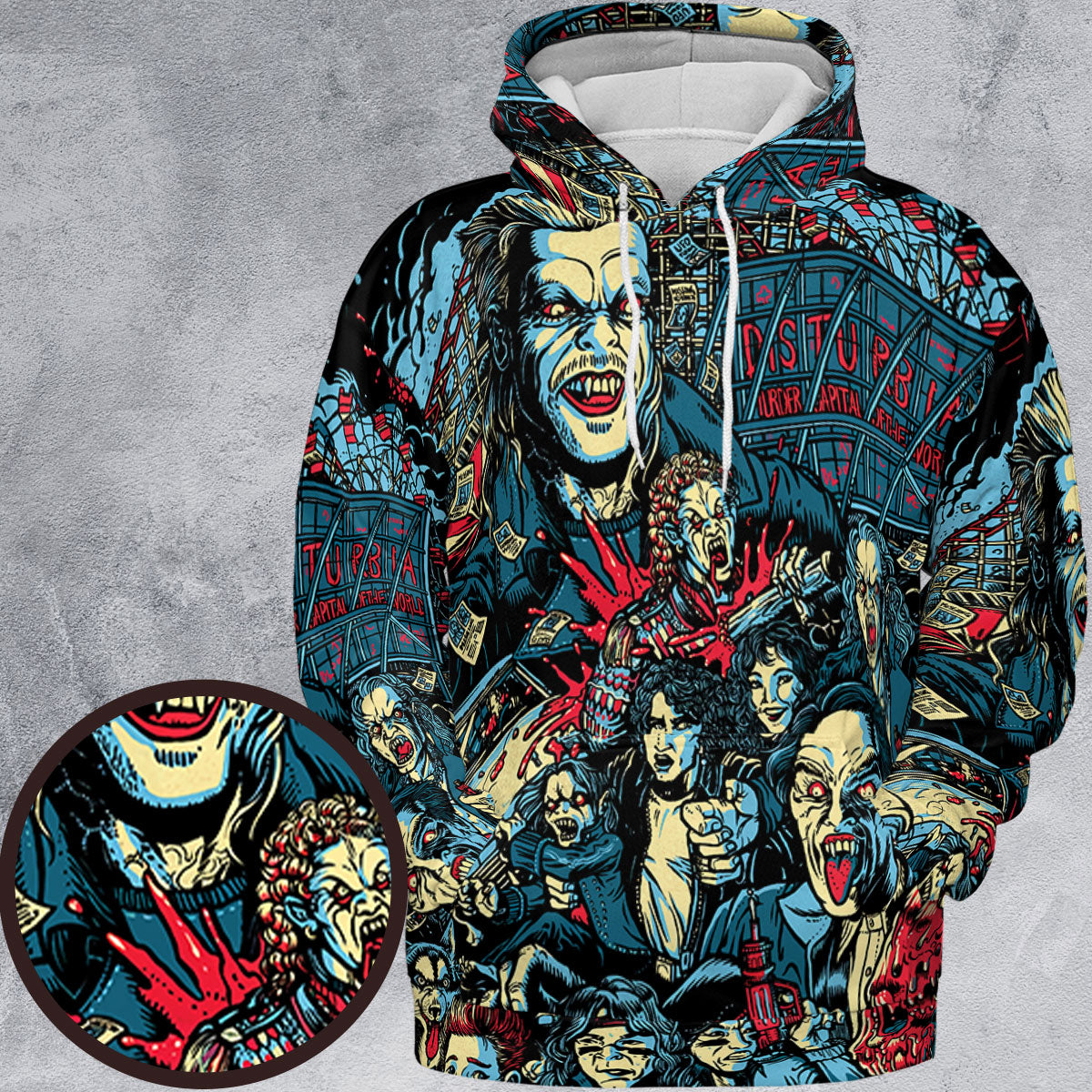 All-over Print Hoodie - RHSP1QT3