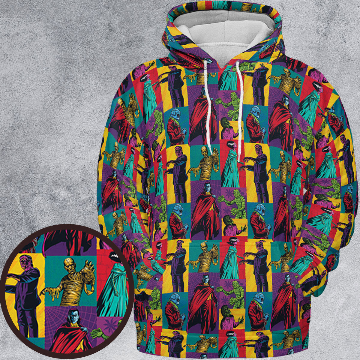 All-over Print Hoodie - XCXYXH2E