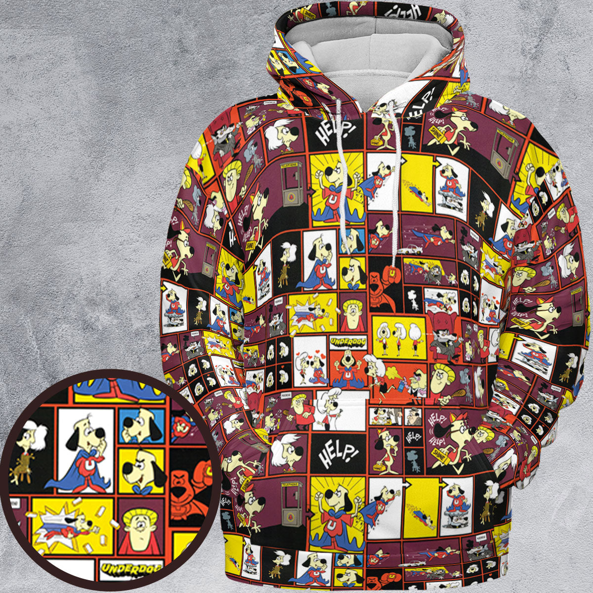All-over Print Hoodie - TGMA7A1W