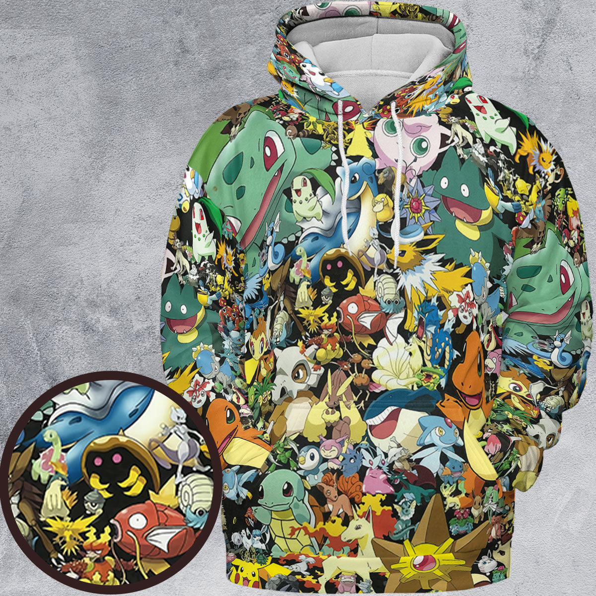 All-over Print Hoodie - EXEYEQF1
