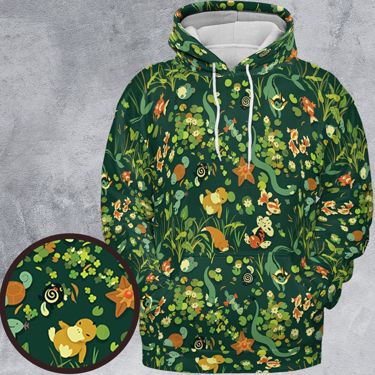 All-over Print Hoodie - KZQEDFZH