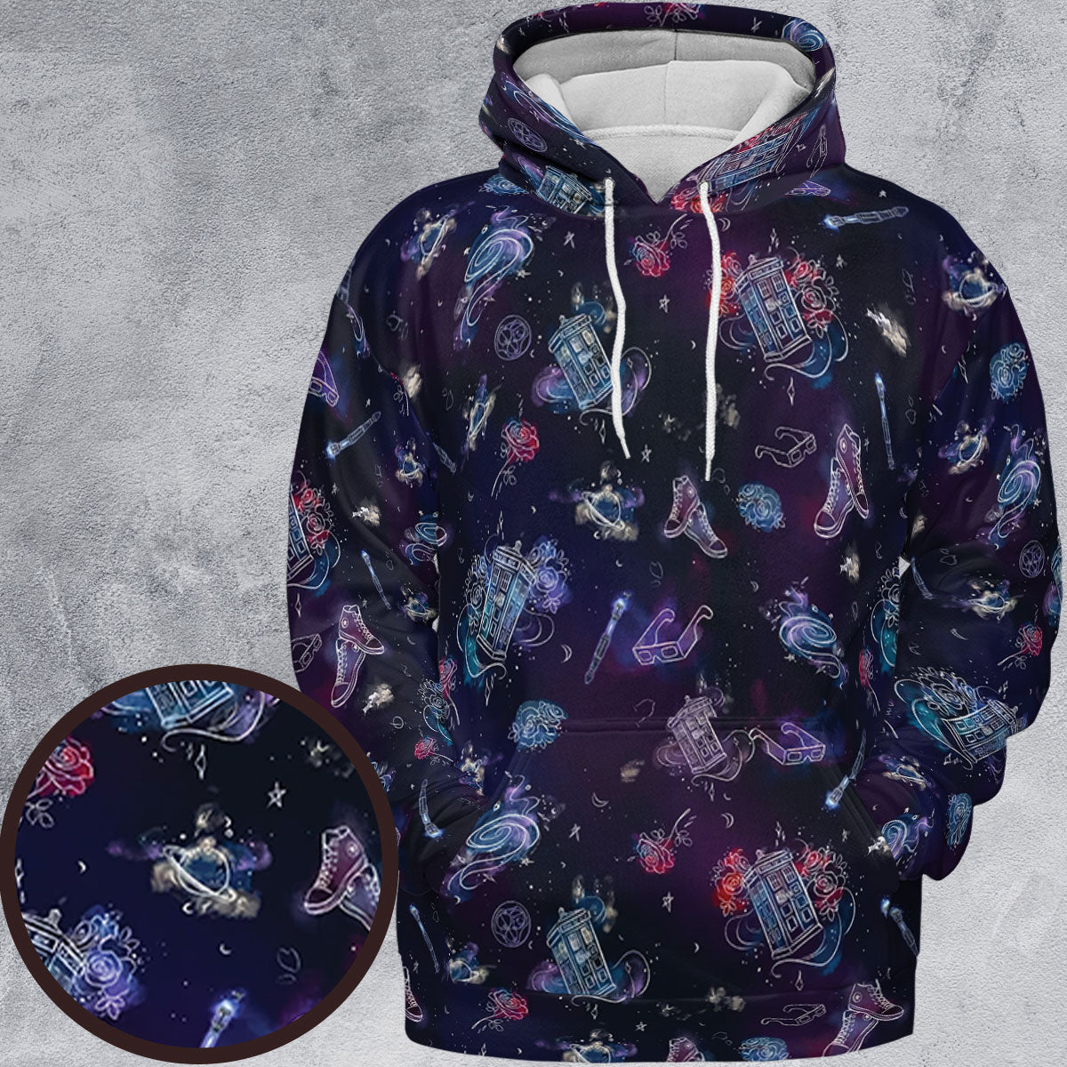 All-over Print Hoodie - UQMFFB8U