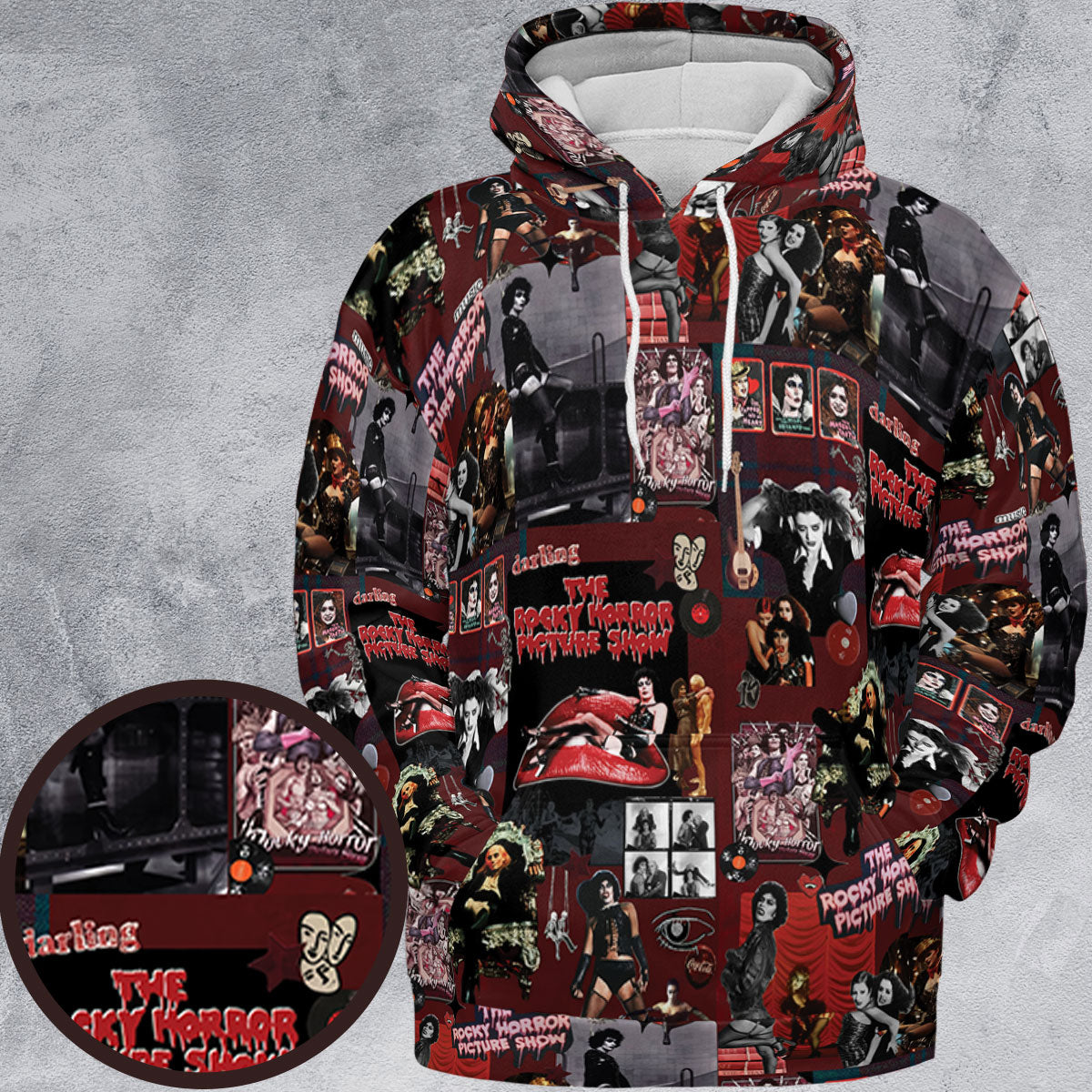All-over Print Hoodie - 1TZ7QAW6