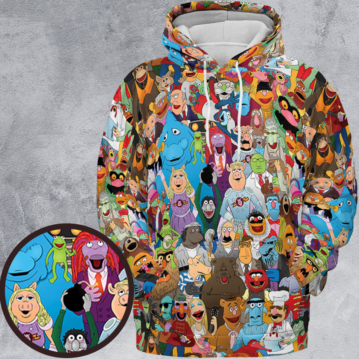 All-over Print Hoodie - N5C13UN7