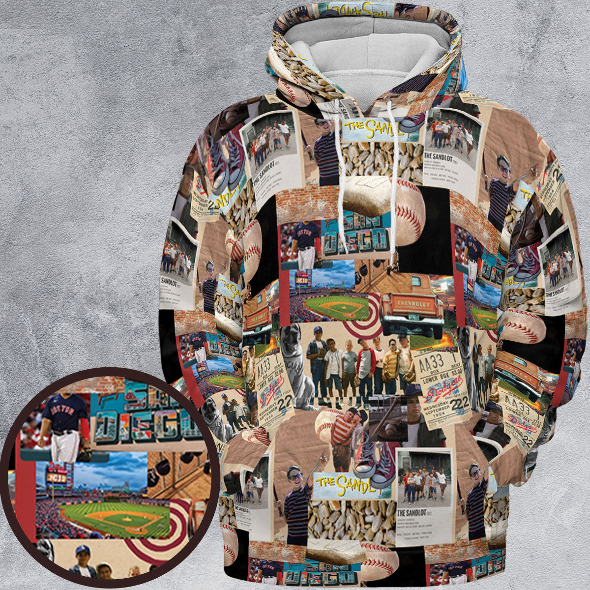 All-over Print Hoodie - JPWELZM4