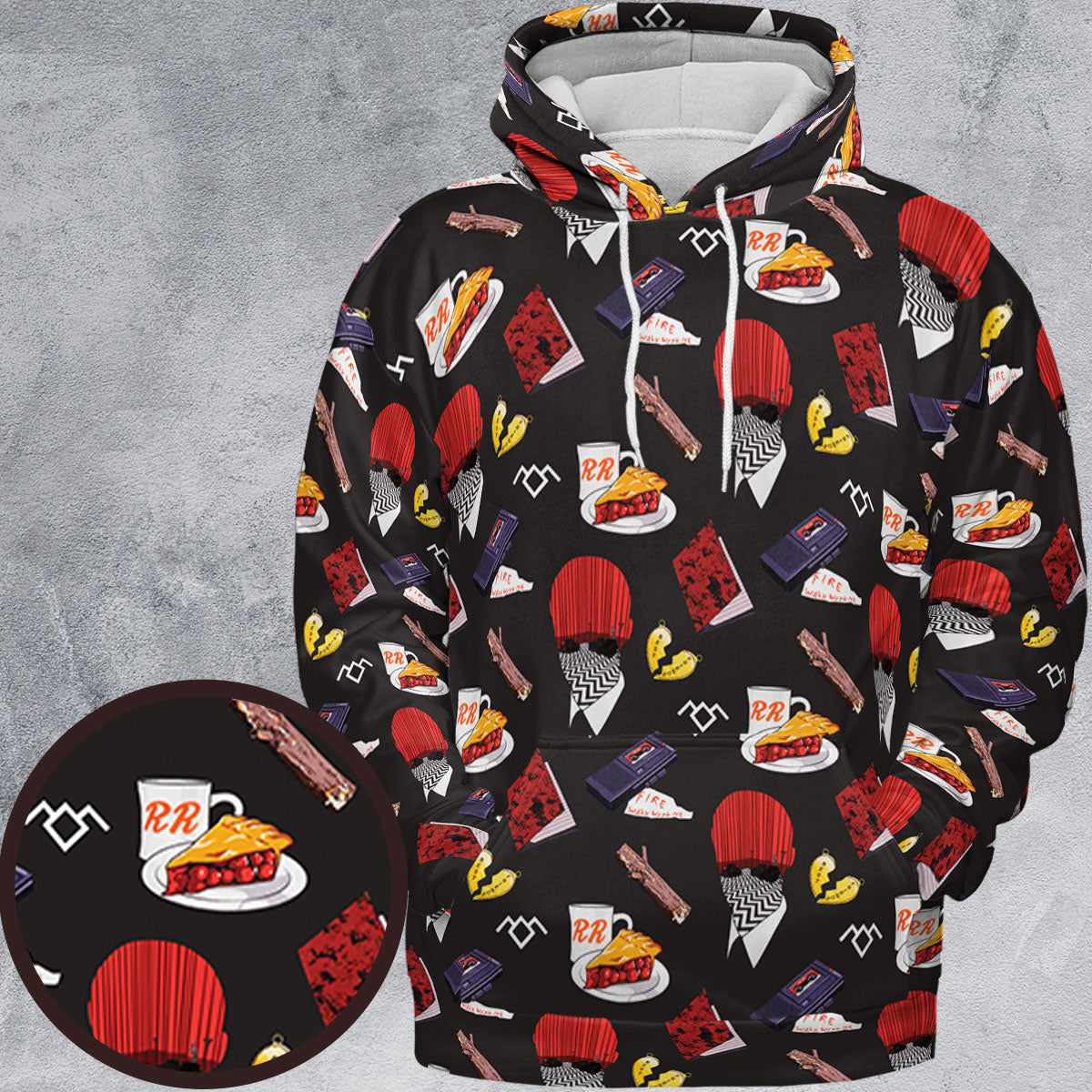 All-over Print Hoodie - 6NMLKM65