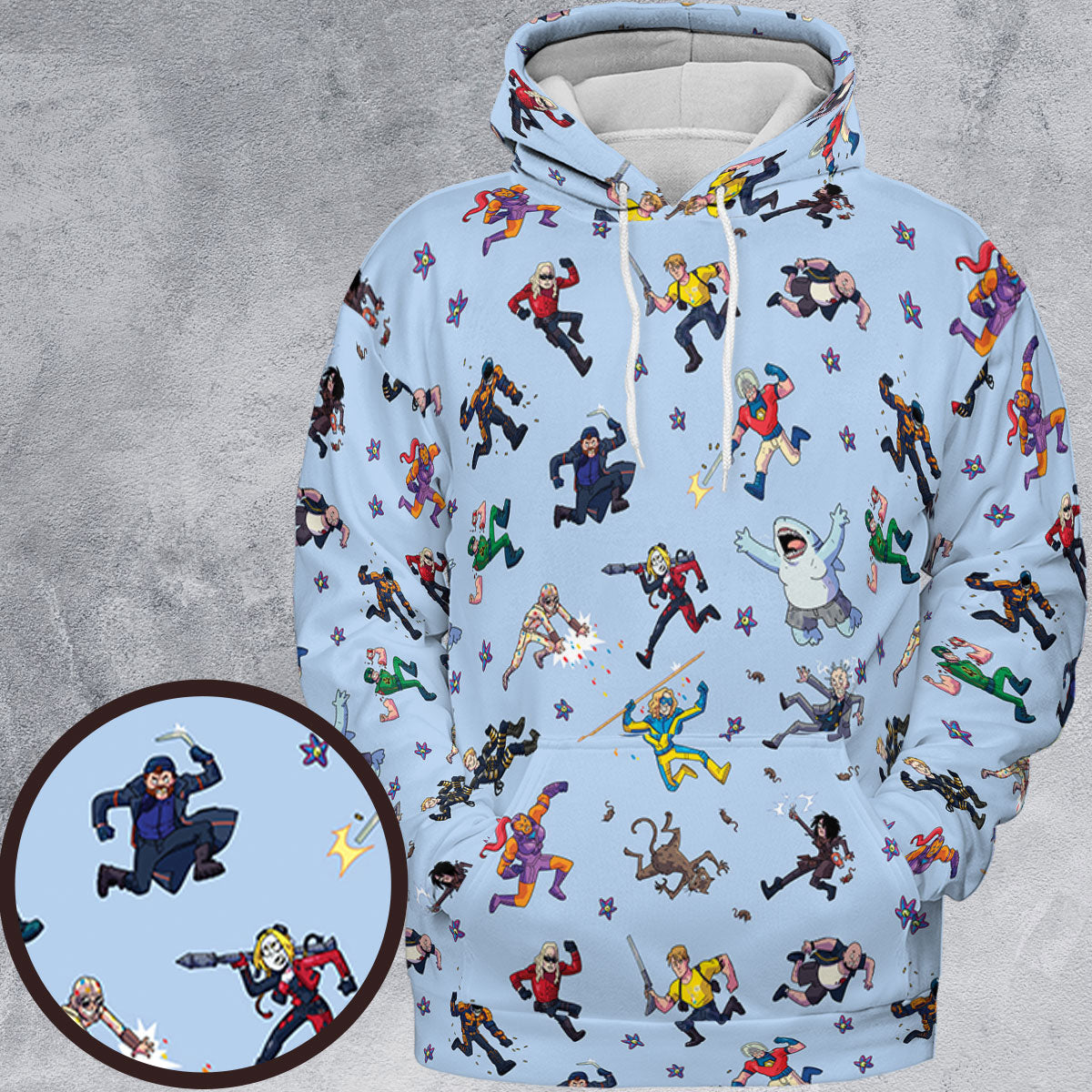 All-over Print Hoodie - R3A8RPUP