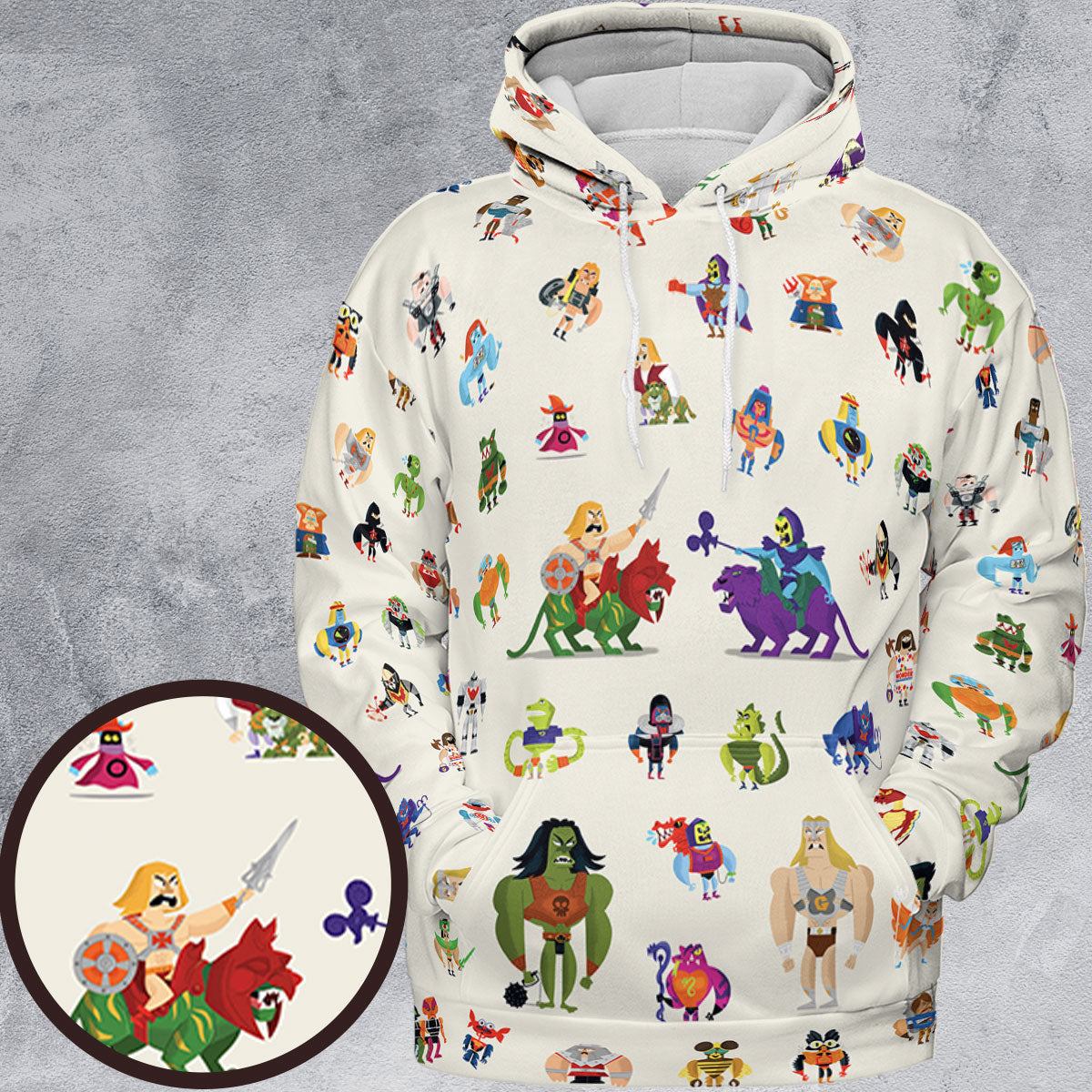 All-over Print Hoodie - 3VG228CH