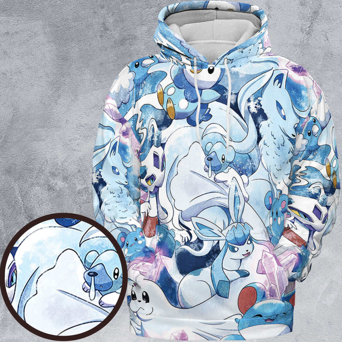All-over Print Hoodie - F1WDKZ6L