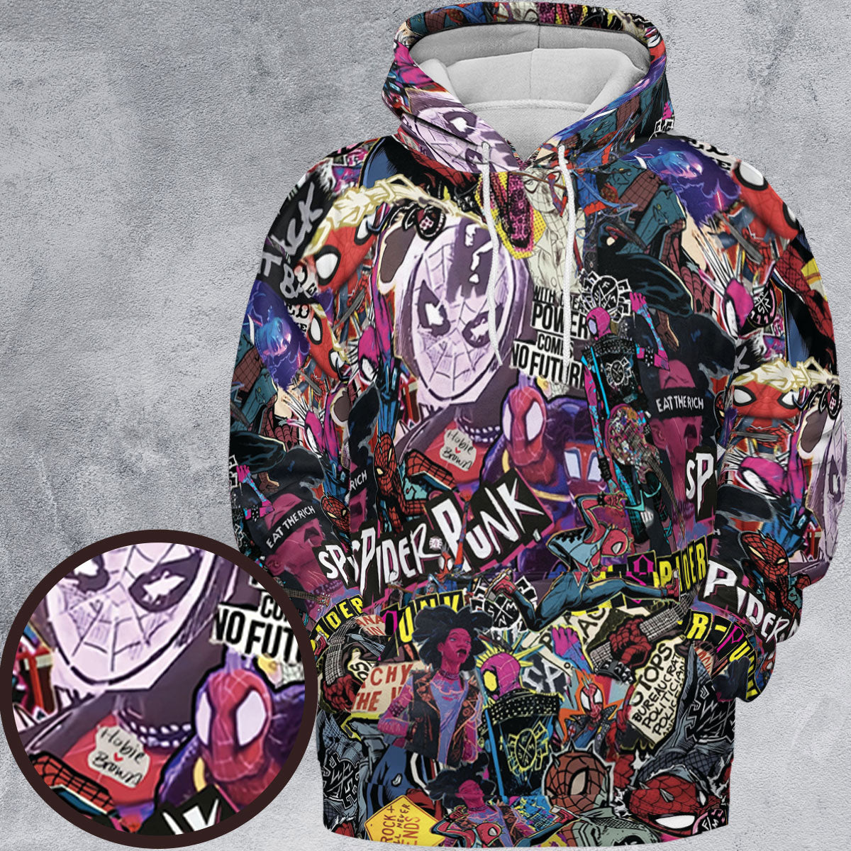 All-over Print Hoodie - 99E4VLP4