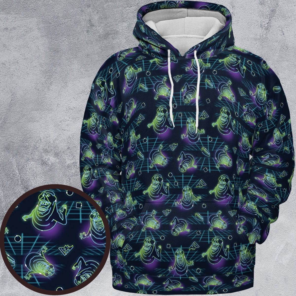 All-over Print Hoodie - DM7QKW9G