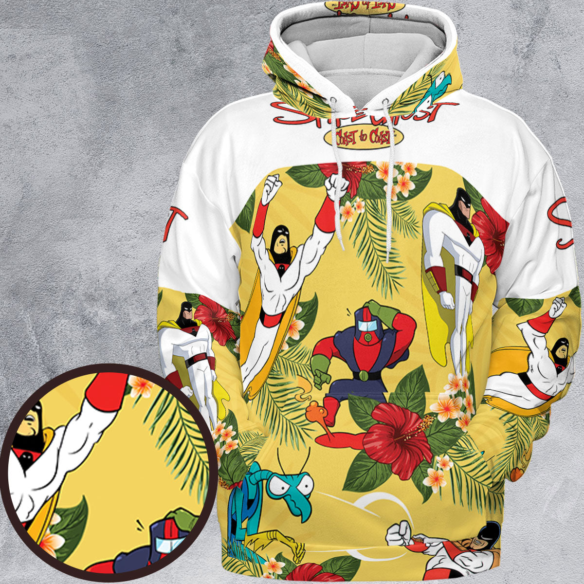 All-over Print Hoodie - 4DF91MEL