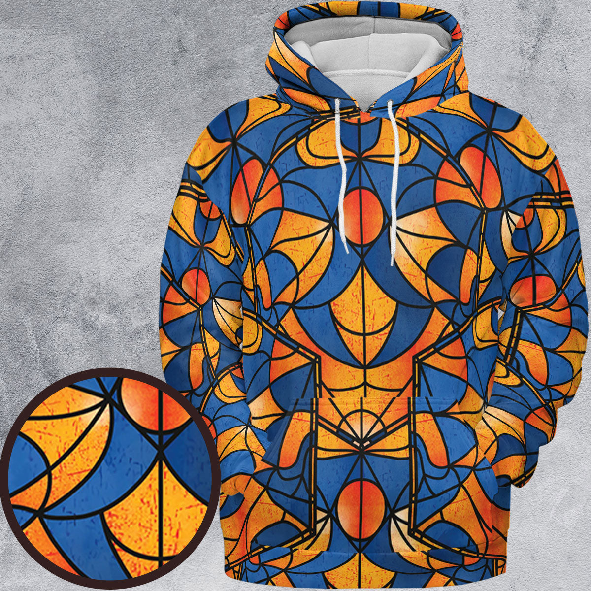 All-over Print Hoodie - JDLSQUFC