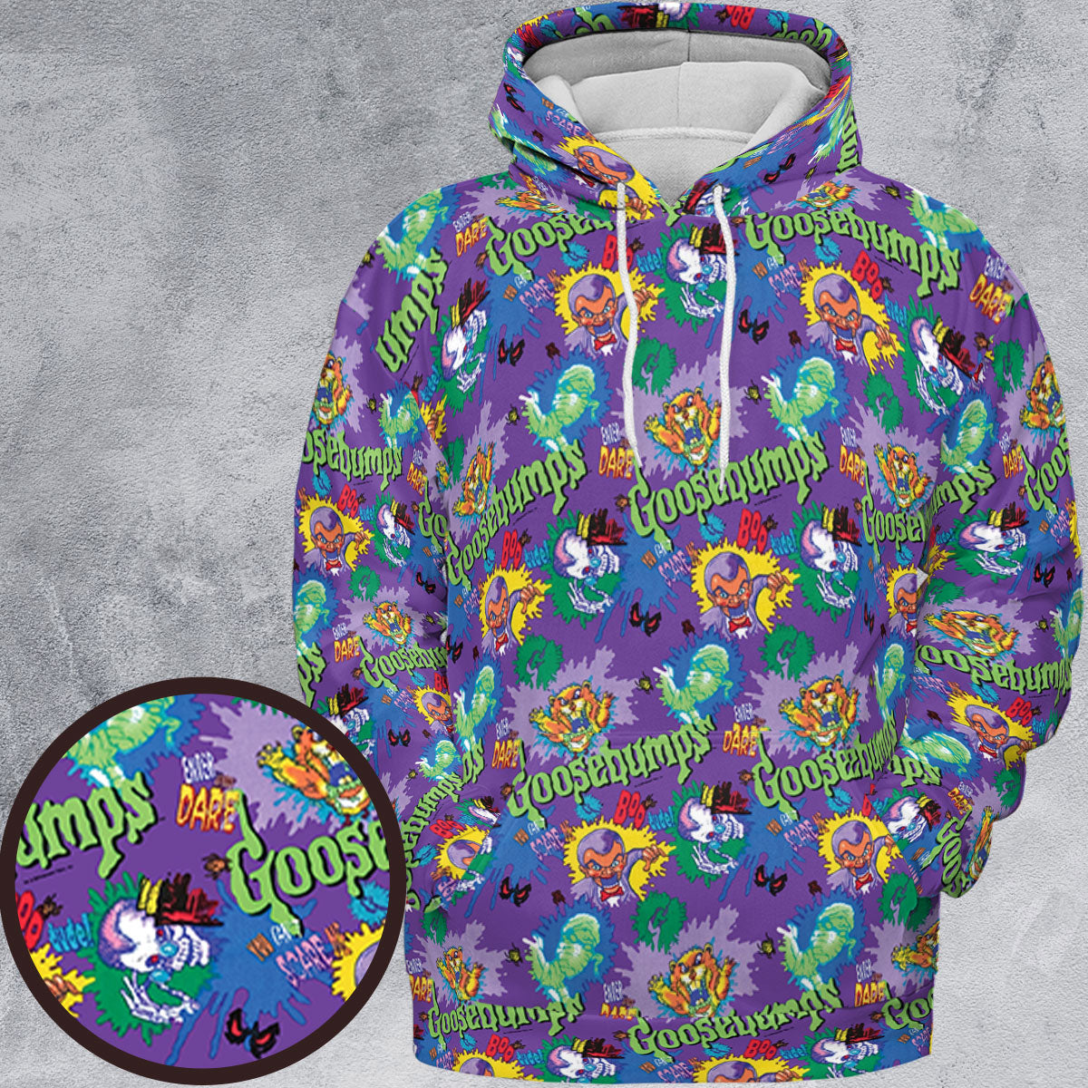 All-over Print Hoodie - 3JZ3DEKU