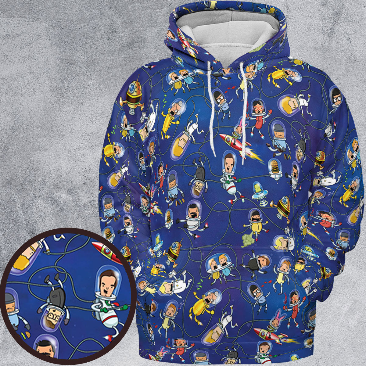 All-over Print Hoodie - GCK7U5W9