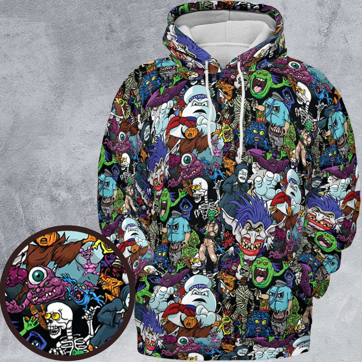 All-over Print Hoodie - ZZS6B6SB