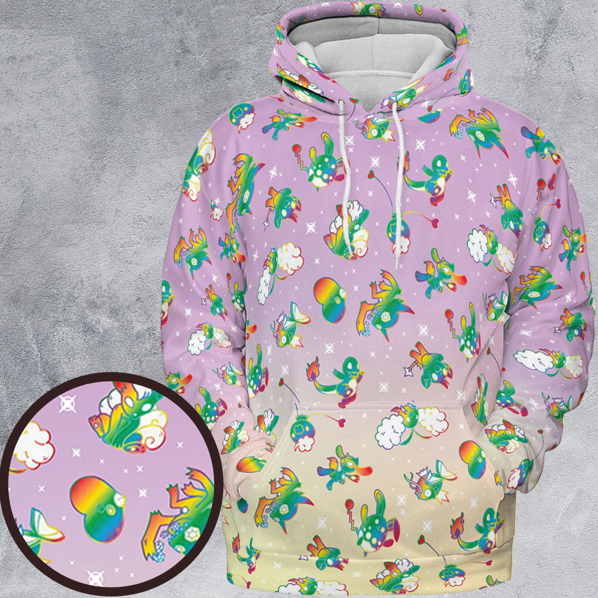 All-over Print Hoodie - NUTRXQ15