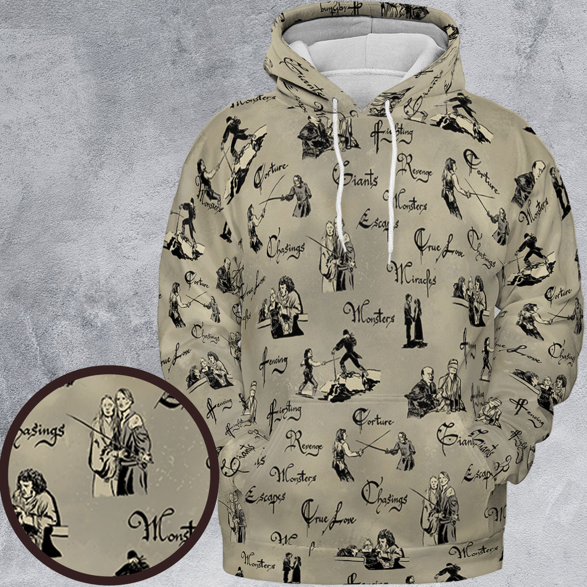 All-over Print Hoodie - MQ5GL14C