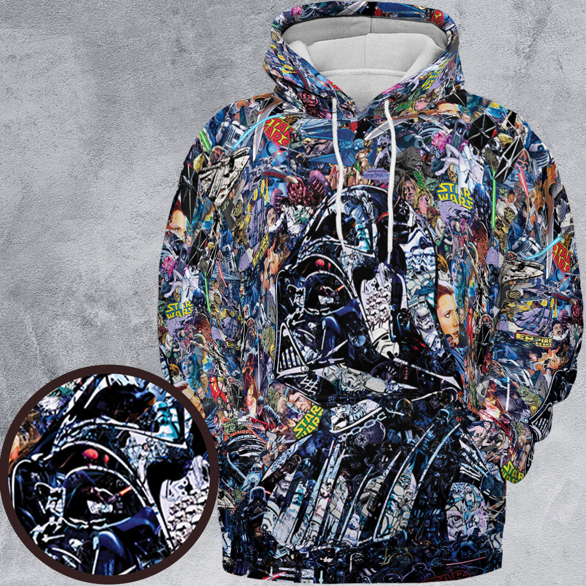 All-over Print Hoodie - 8TXZY7NB