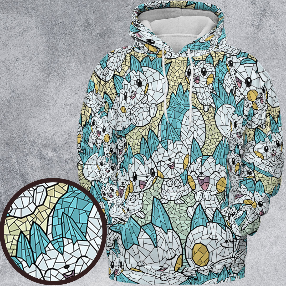 All-over Print Hoodie - ZSNCQX7T