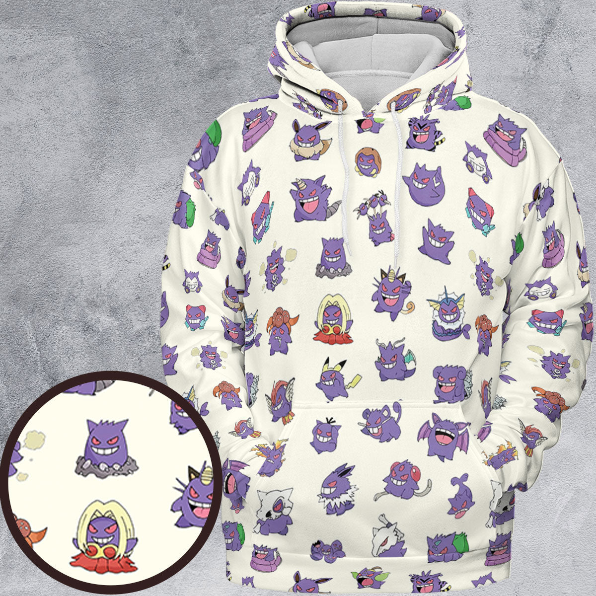 All-over Print Hoodie - CTUZ2K62