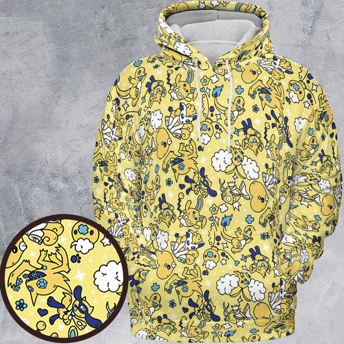 All-over Print Hoodie - YFZ95XPX