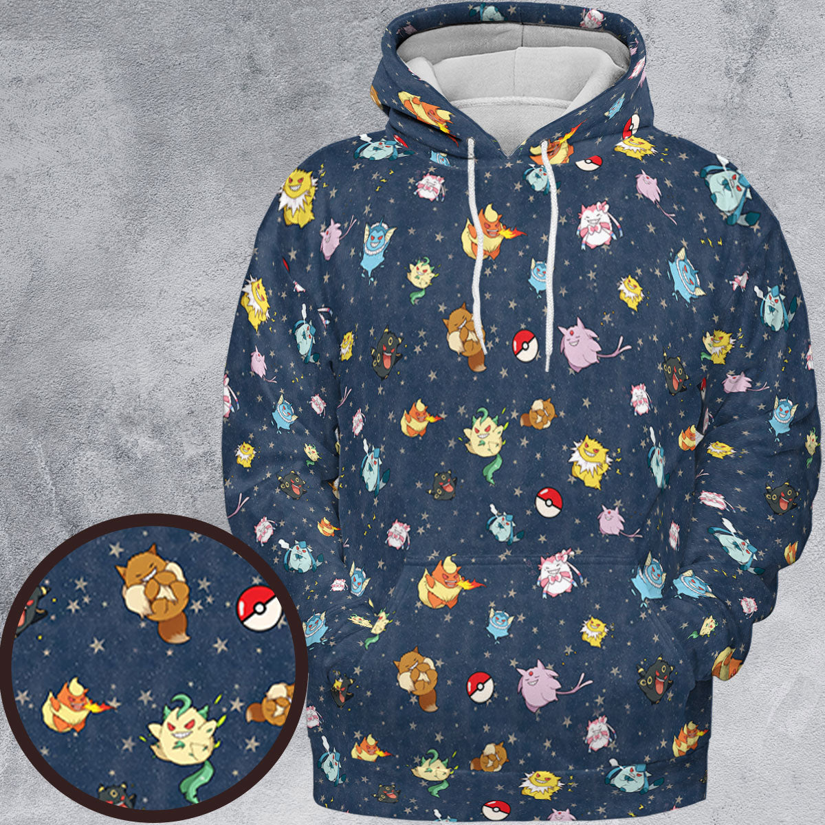 All-over Print Hoodie - 2L8W9J3F