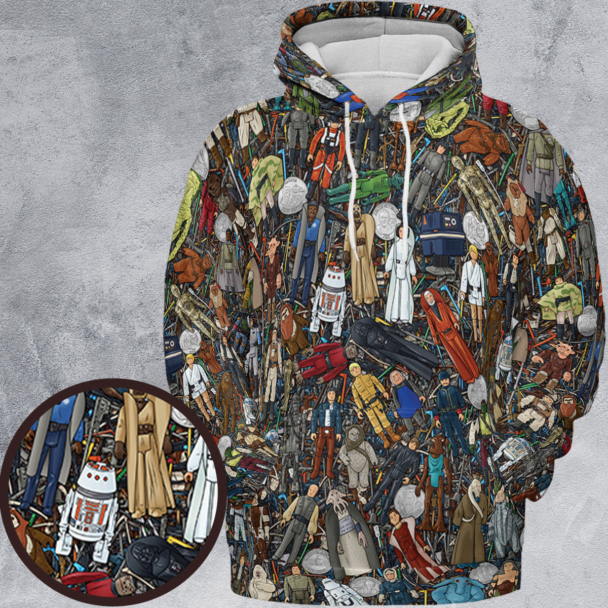 All-over Print Hoodie - MNNGRHEM