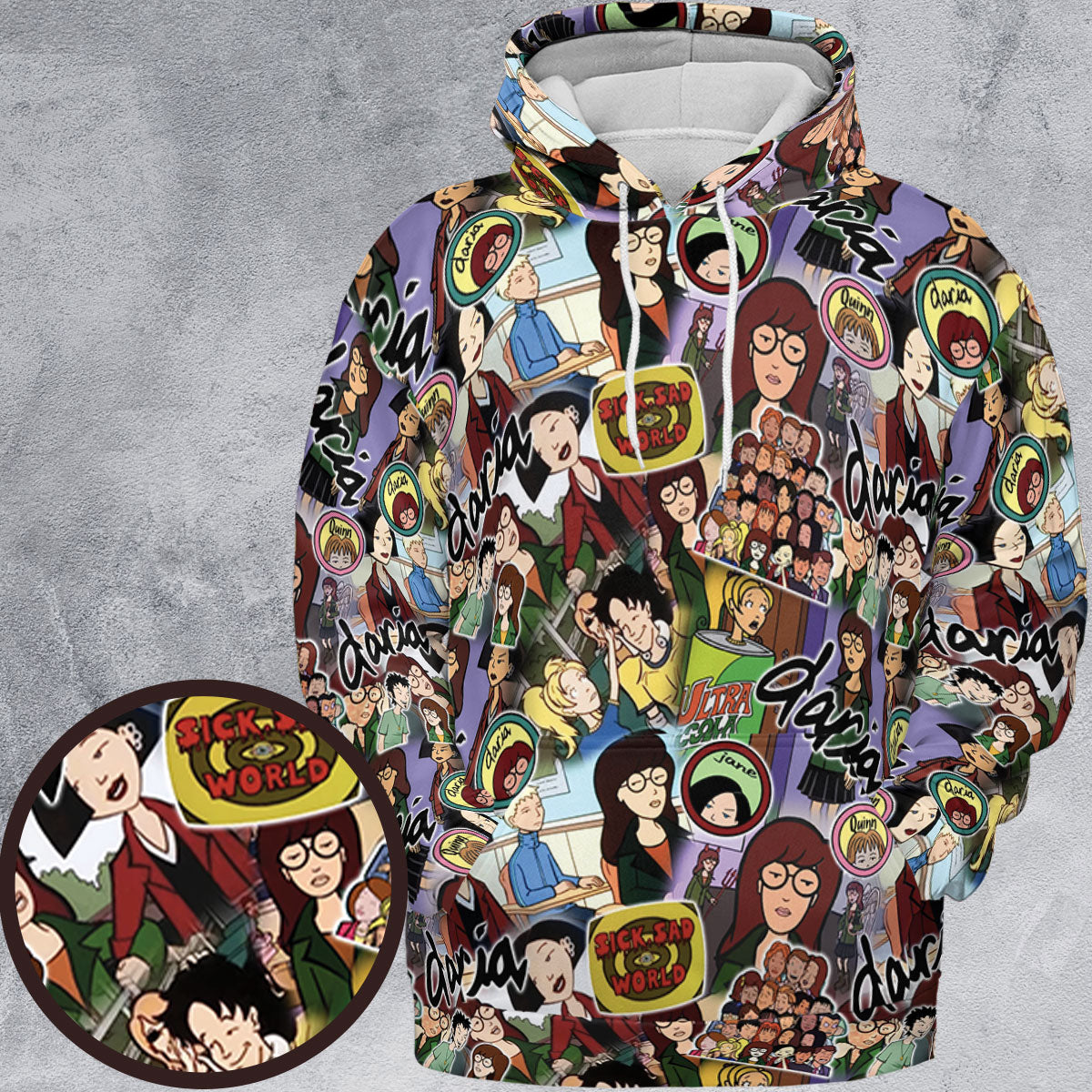 All-over Print Hoodie - 71SYKXFW
