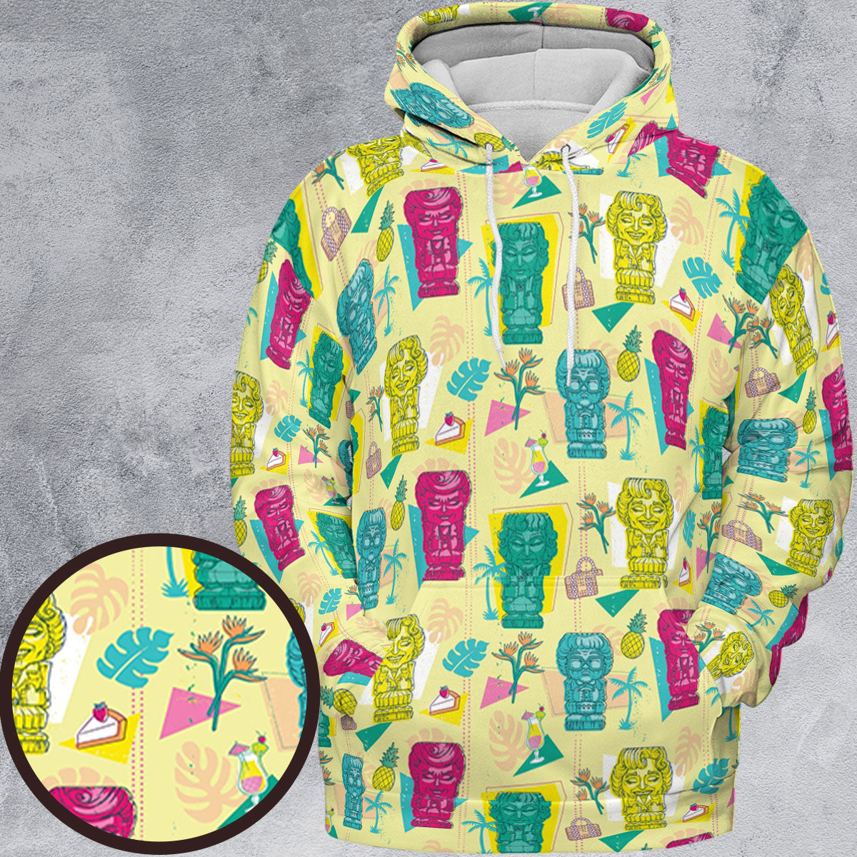All-over Print Hoodie - 1PQ6U6DK