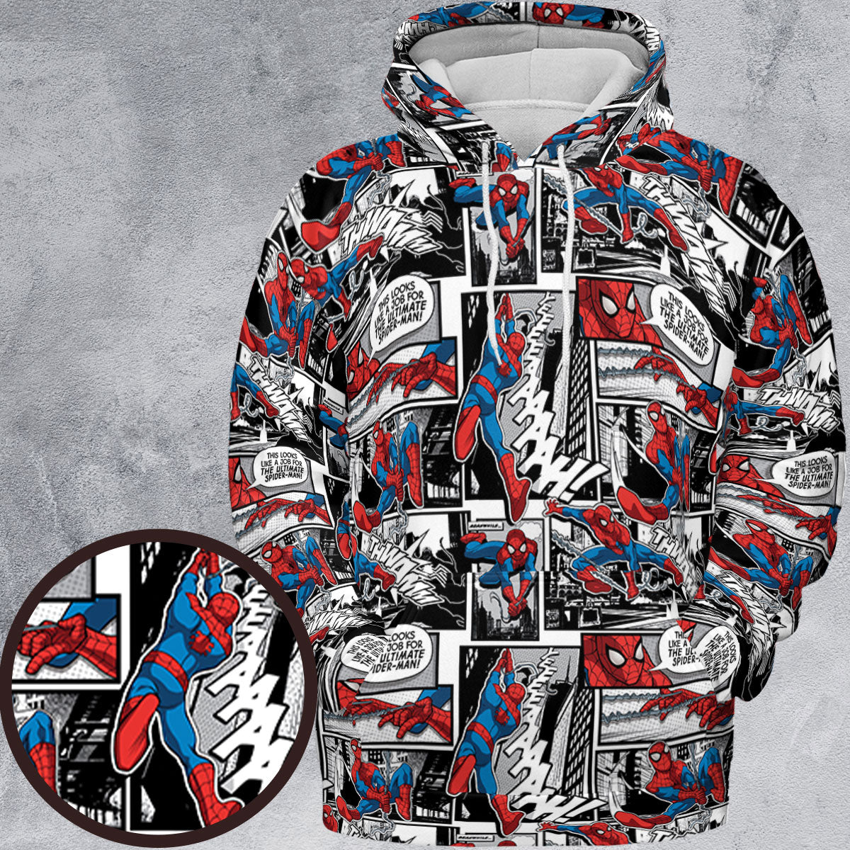 All-over Print Hoodie - 2QQ6249B