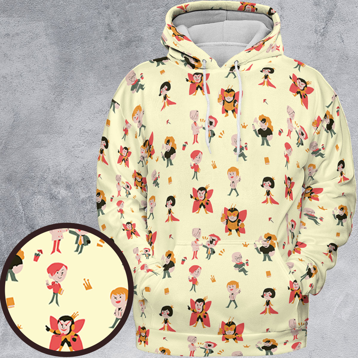 All-over Print Hoodie - L9FN18X9