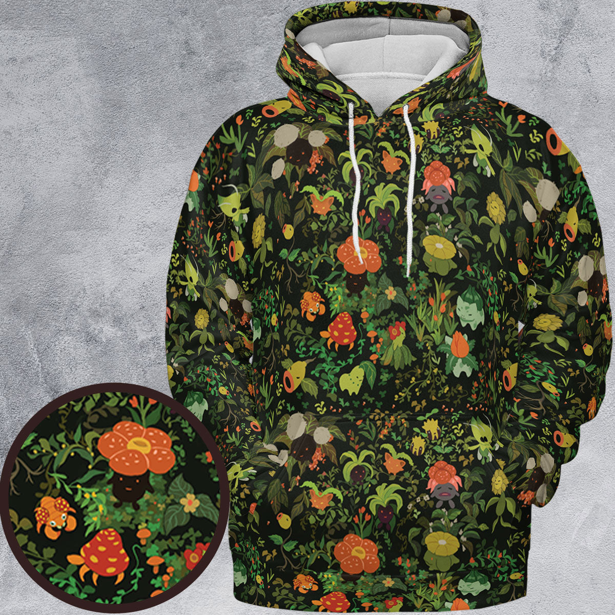 All-over Print Hoodie - SEDLLGQK