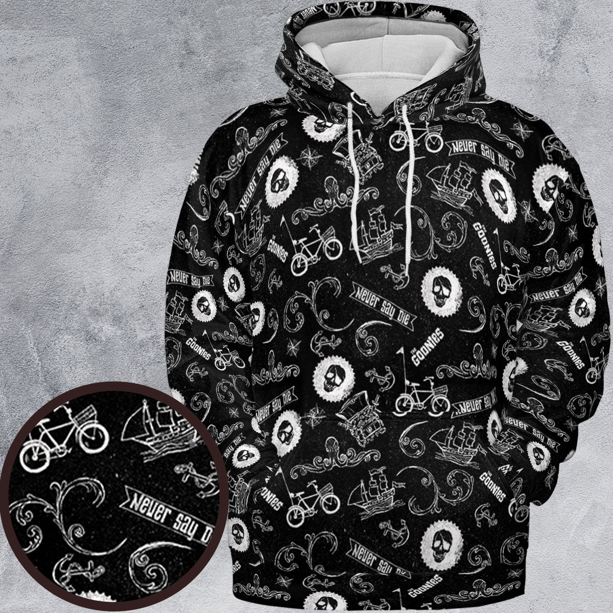 All-over Print Hoodie - 63V9T1K5
