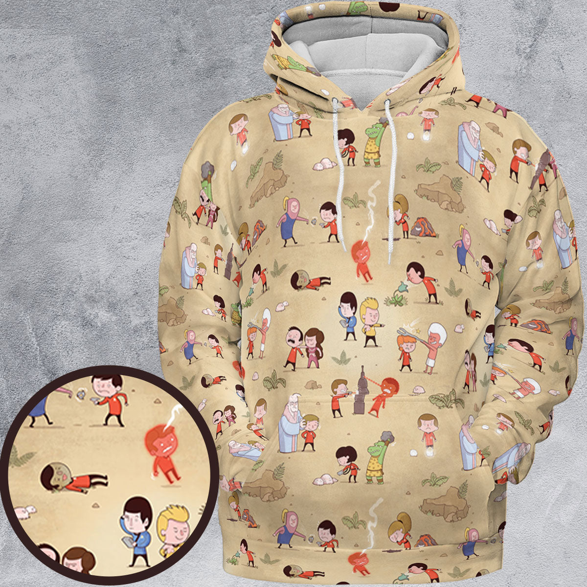 All-over Print Hoodie - RYTRL8Q7