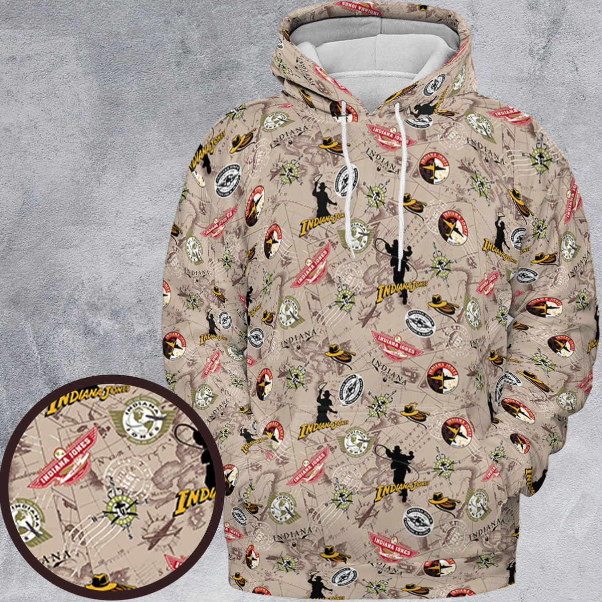 All-over Print Hoodie - ULMDZX8L