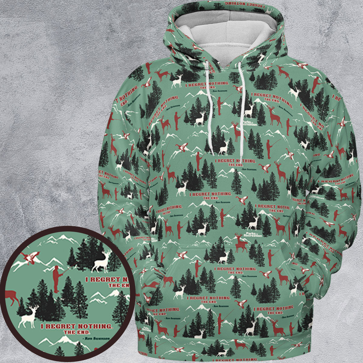 All-over Print Hoodie - VFH1AHRL
