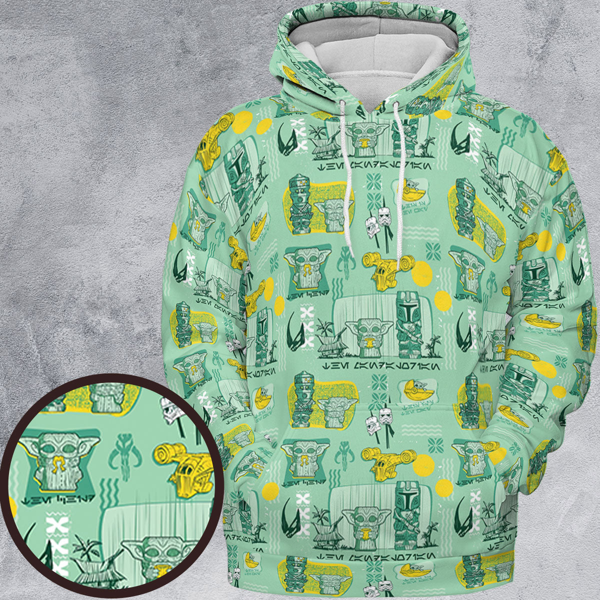All-over Print Hoodie - 23H1ZJHN