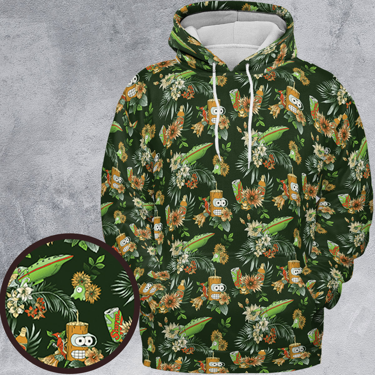 All-over Print Hoodie - 4X25W17K