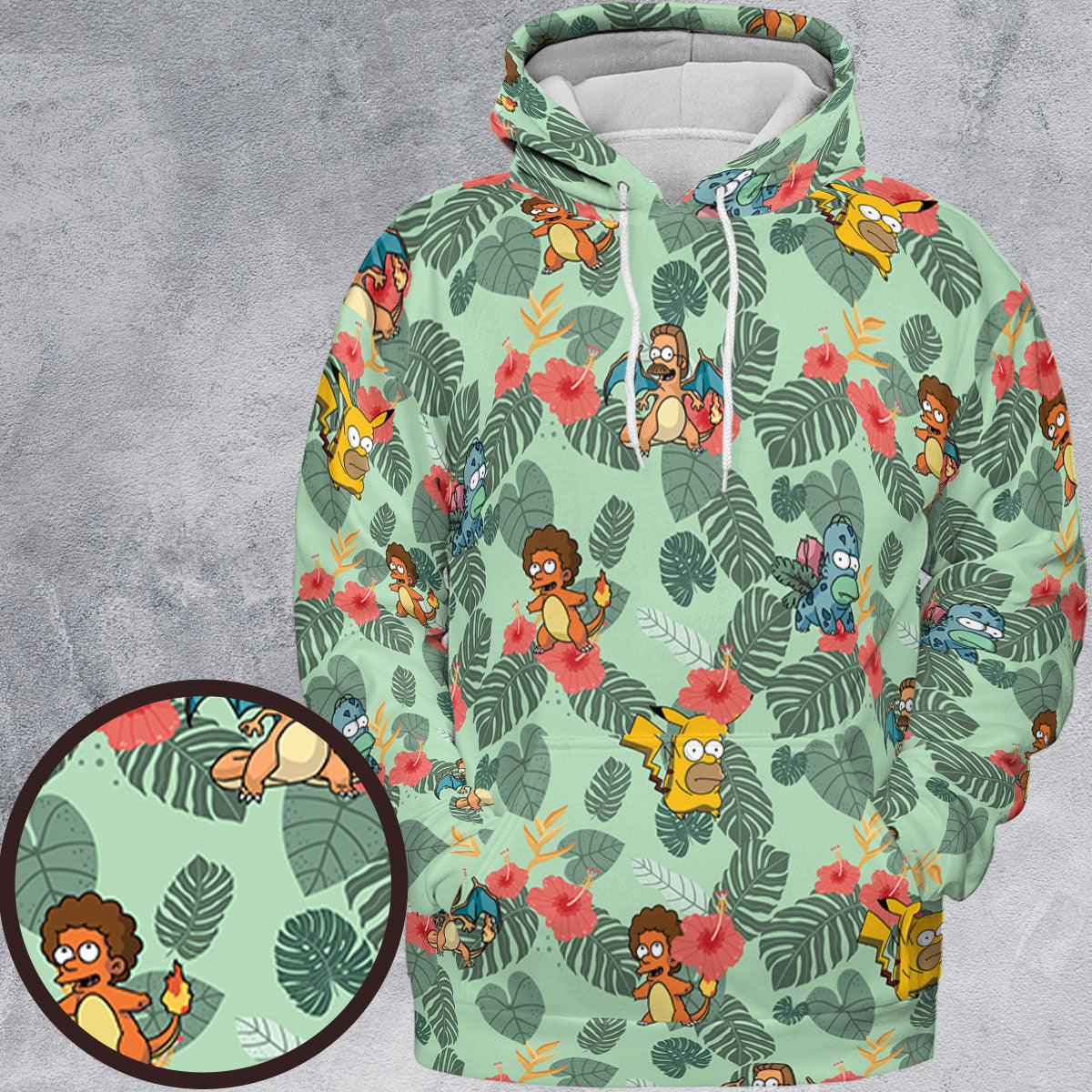 All-over Print Hoodie - C4HTXMNP