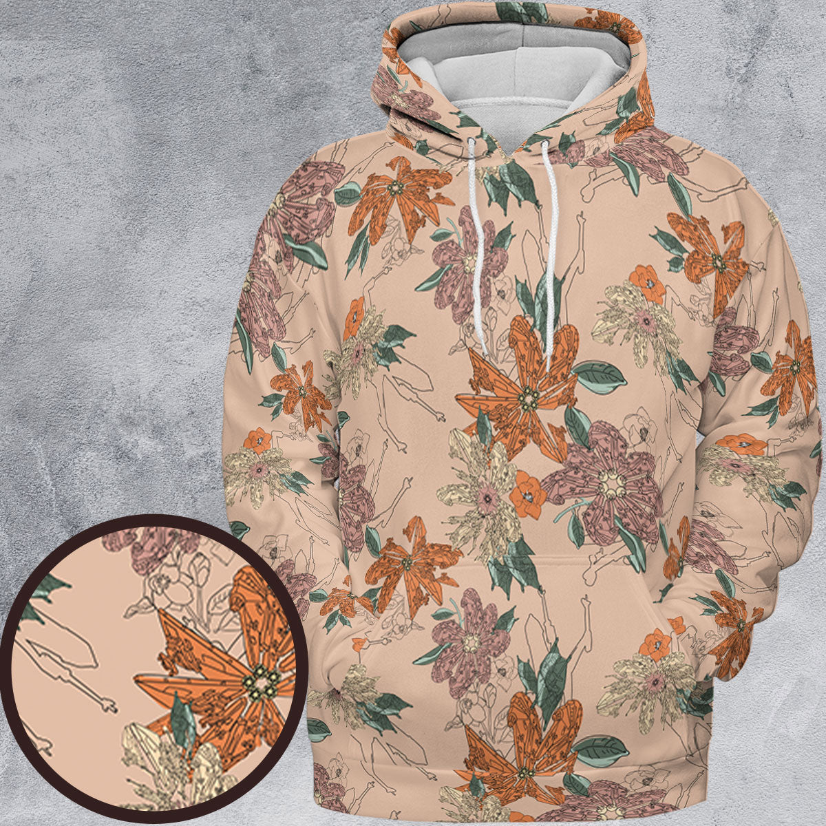 All-over Print Hoodie - 52R9NTR4