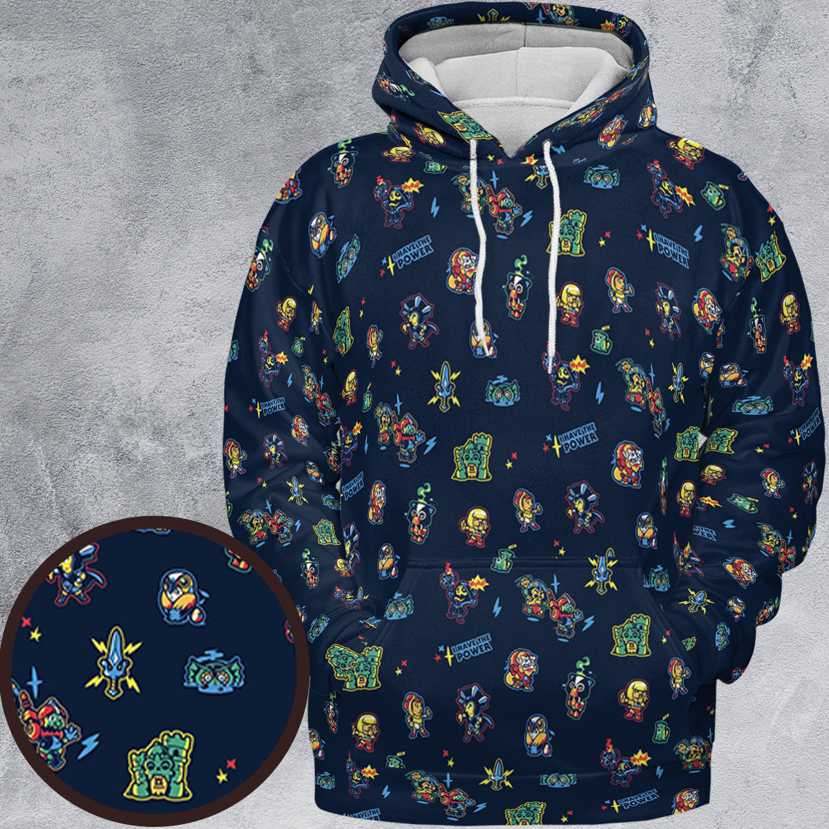 All-over Print Hoodie - XURDMBLX