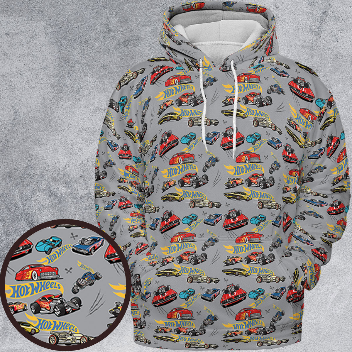 All-over Print Hoodie - VD34B8ZX