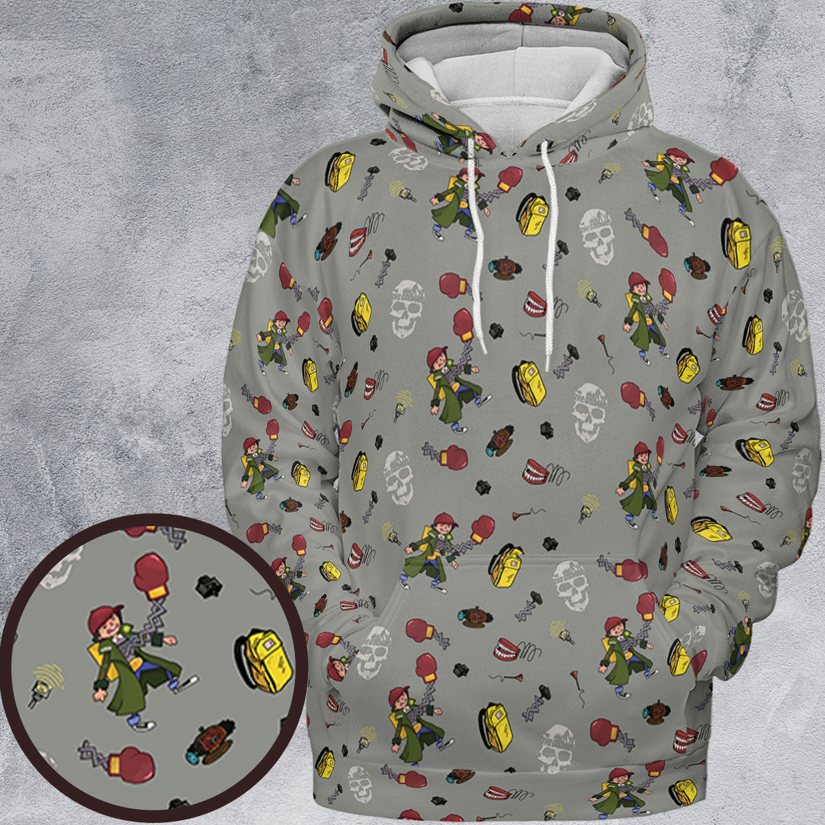 All-over Print Hoodie - C9ENDTKU