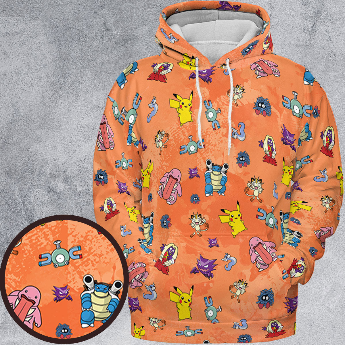 All-over Print Hoodie - 6YLR4ZEX