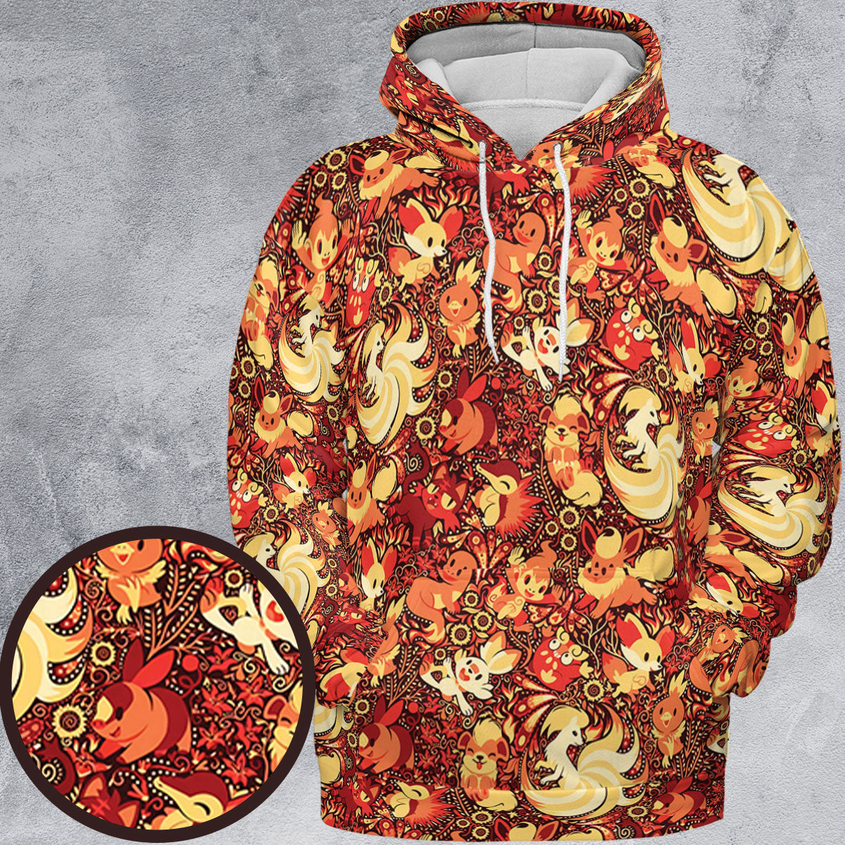 All-over Print Hoodie - 8RPXU7FF