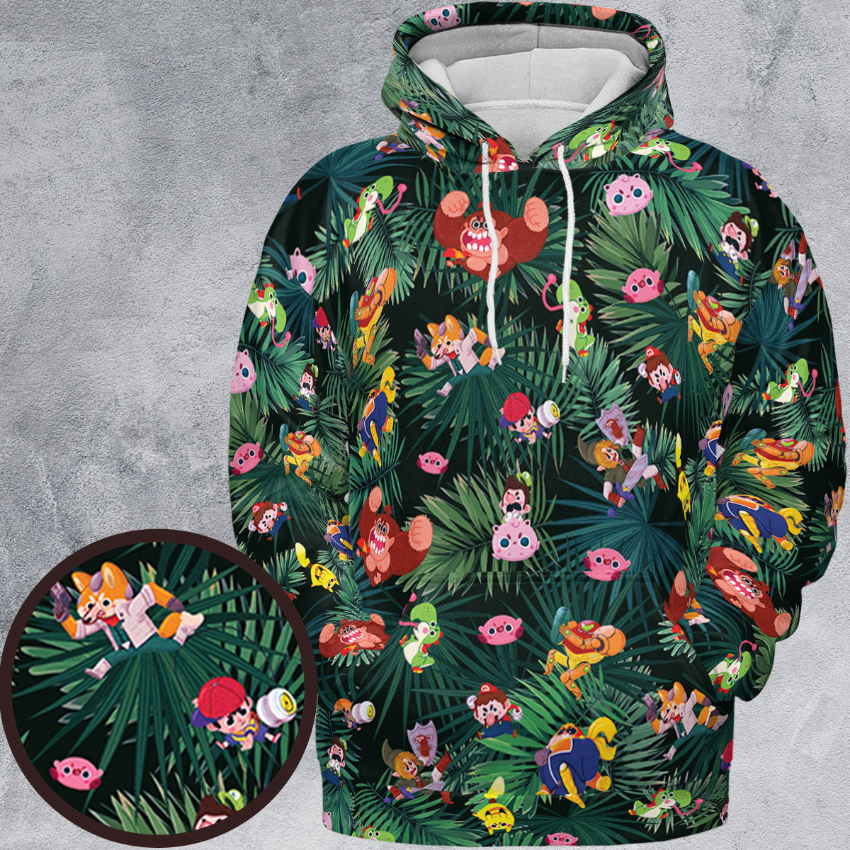 All-over Print Hoodie - BWXXVNWE